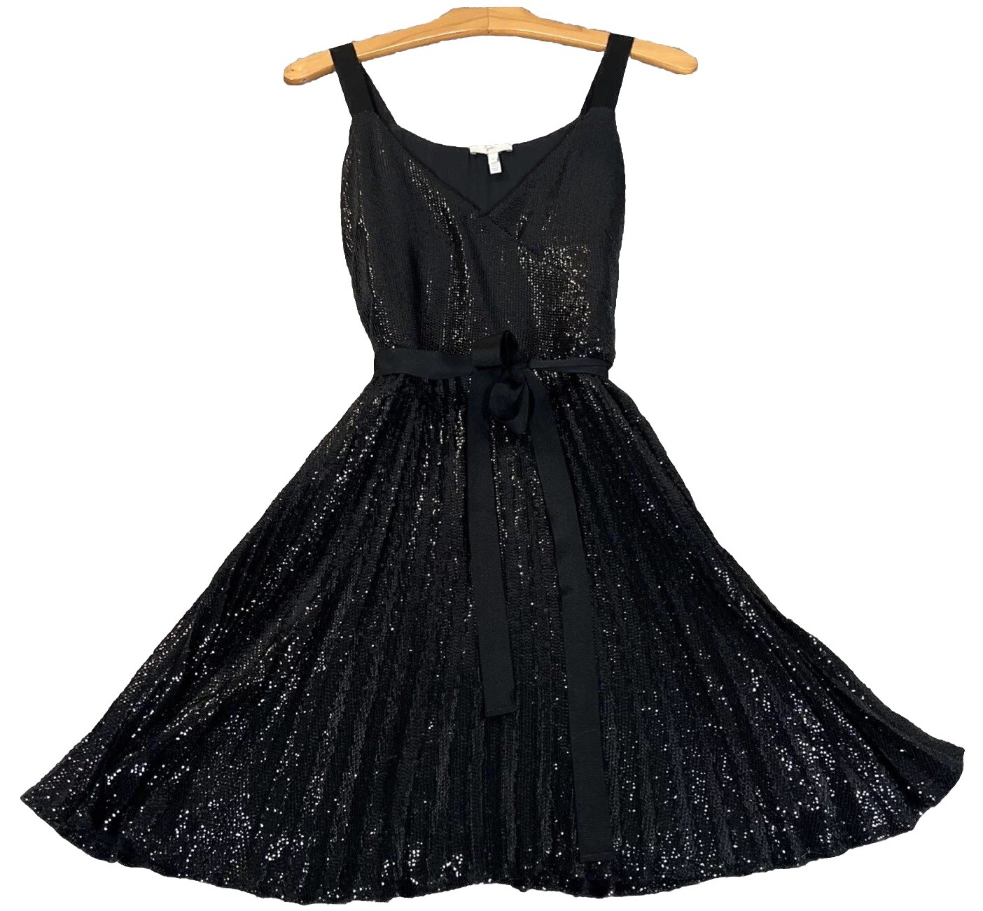 Joie Itara Sequin Black Mini Dress Women’s Size Small