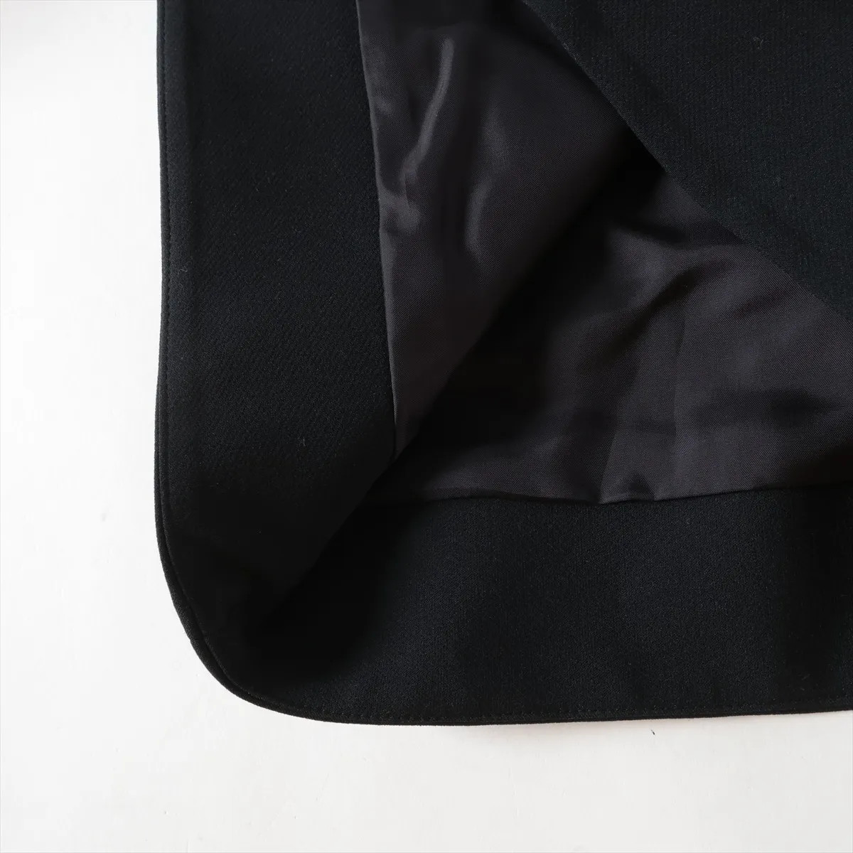 YOKO CHAN Polyester × Rayon Dress 36 Ladies’ Black YCD-119-454