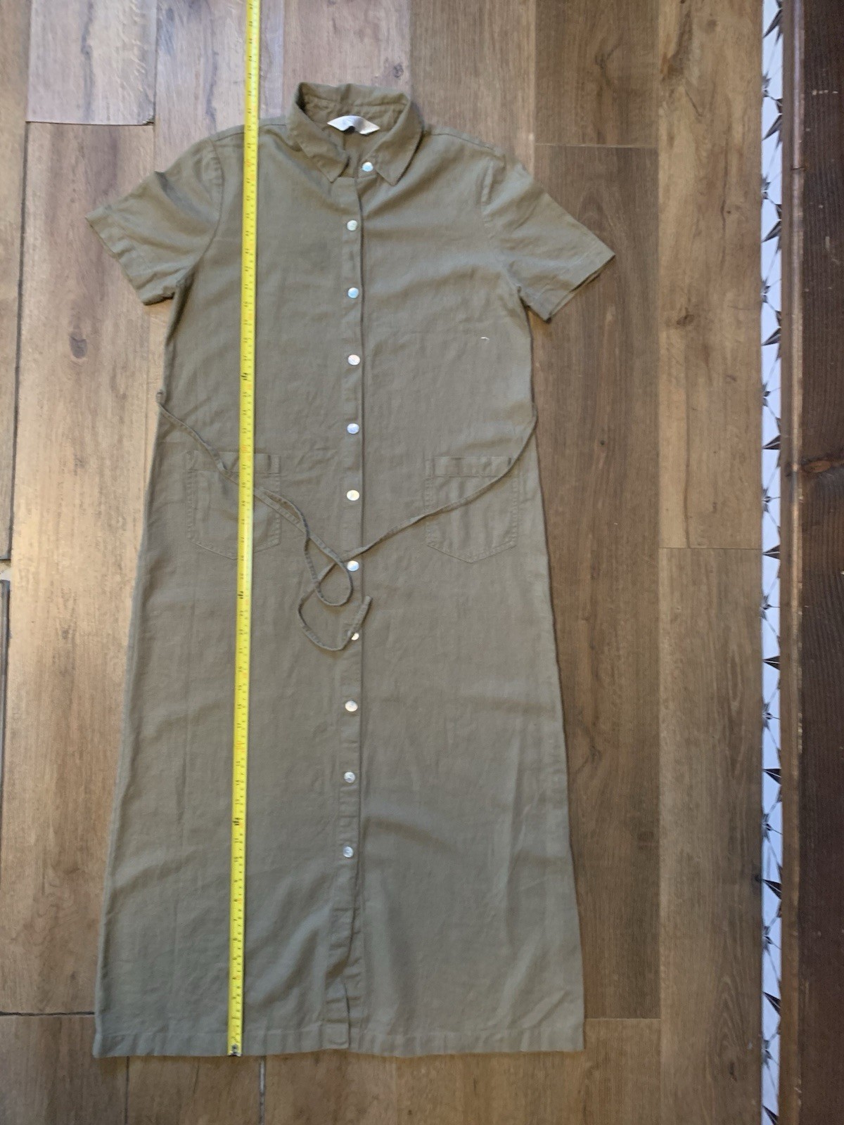 Annex Casual Corner Linen Cotton Blend Dress