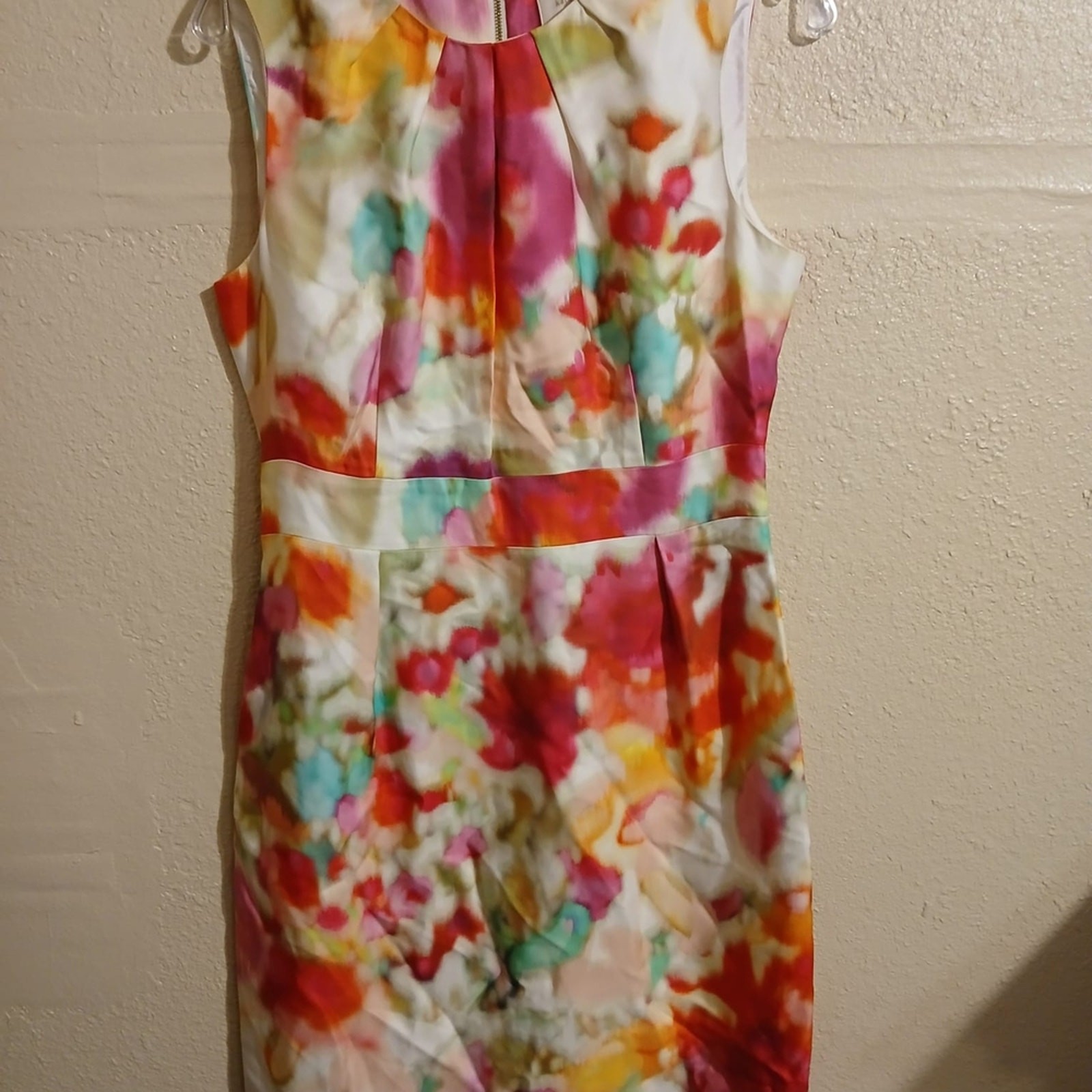 Kate Spade Multicolor Floral Midi Dress