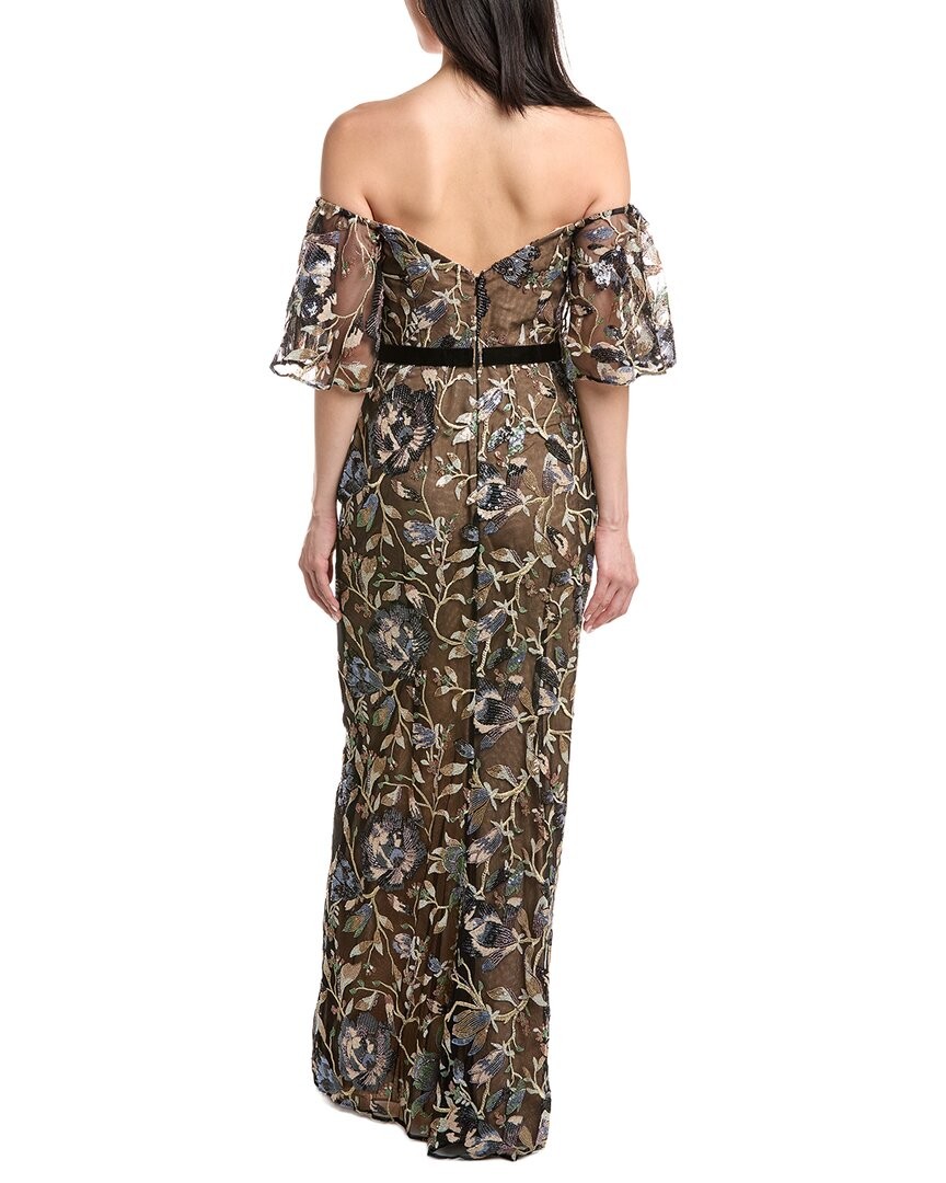 Marchesa Notte Gown Women’s Black 6