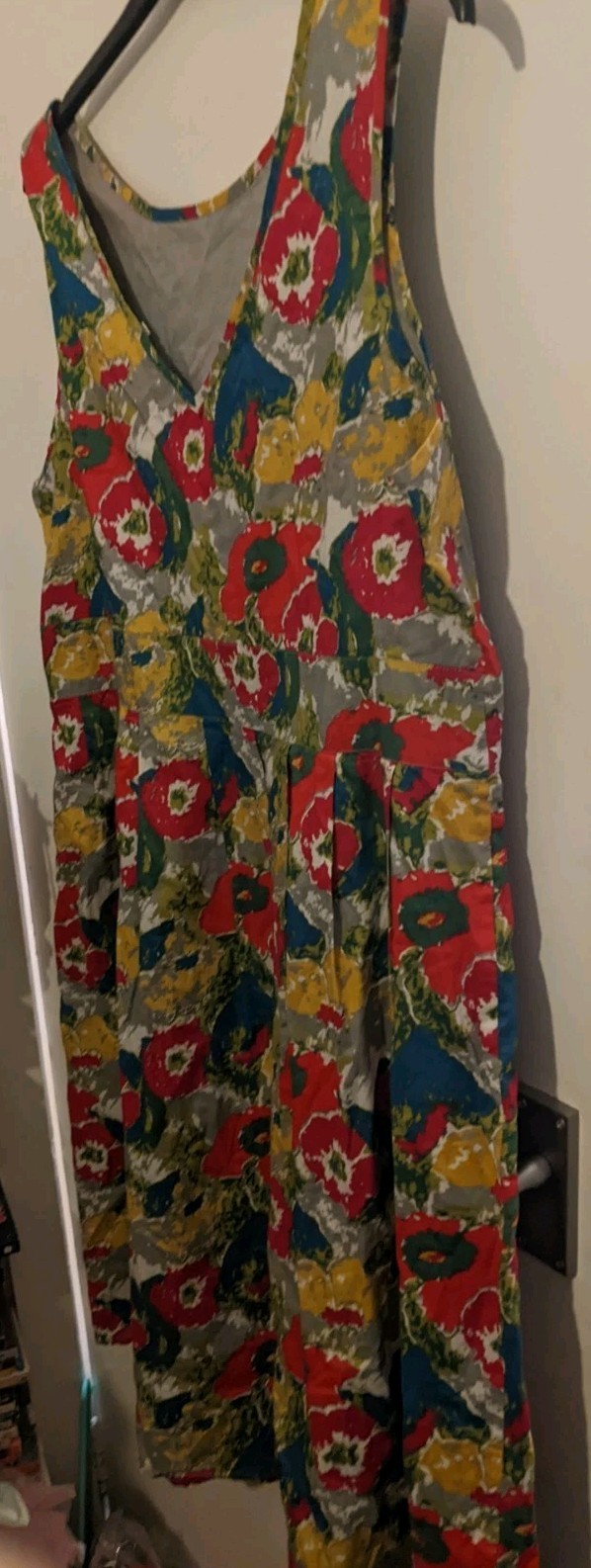 Seasalt Lyonesse Dress Womens Floral Short Sleeve Size 20
