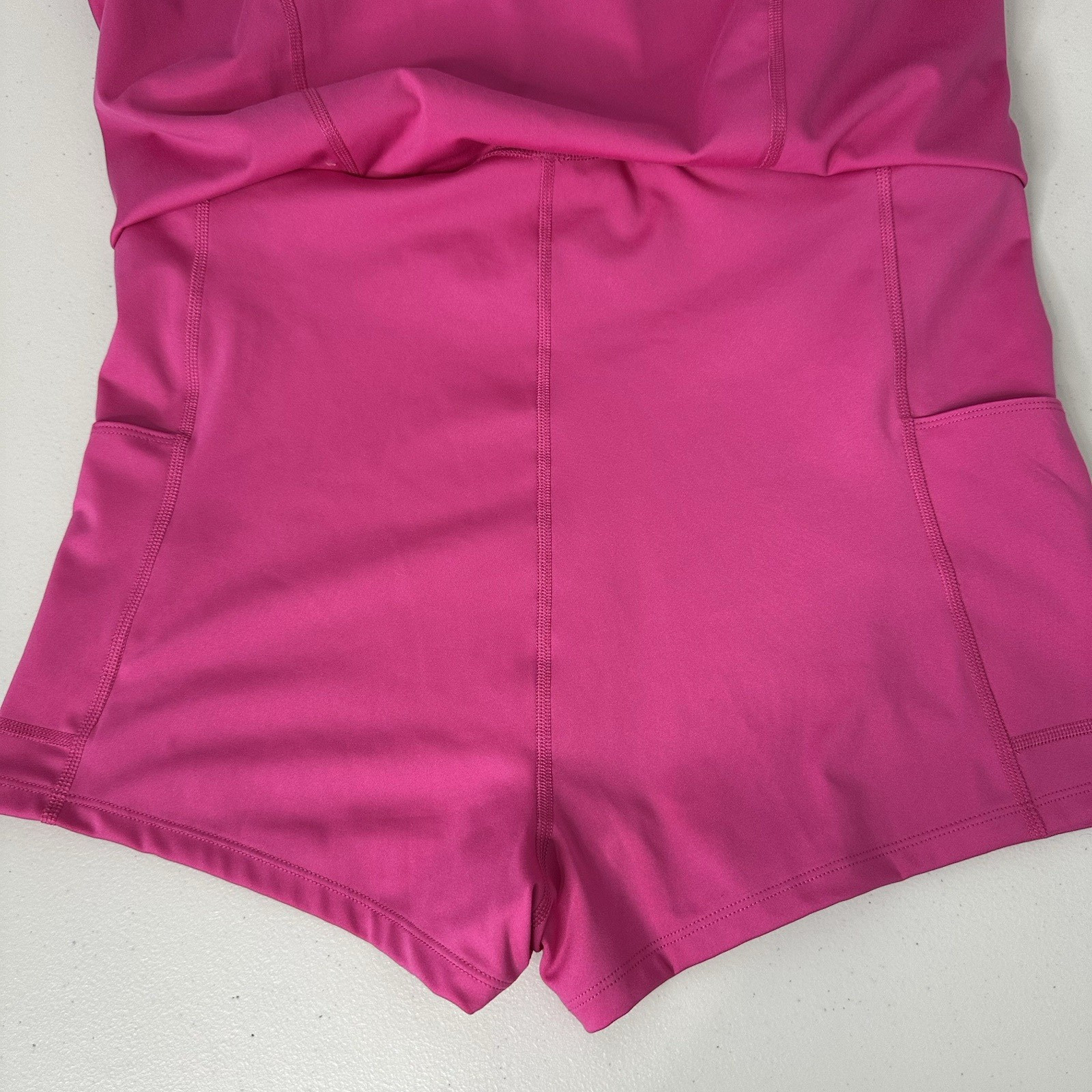 Free People Movement Skortsie Dress Womens XL Pink Back it up pickleball tennis