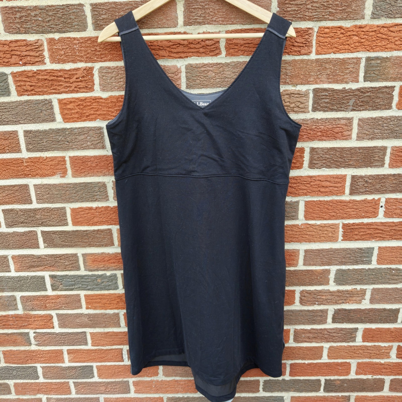 Elle Sport Women’s Active Tank Dress New Women’s Black Size Large