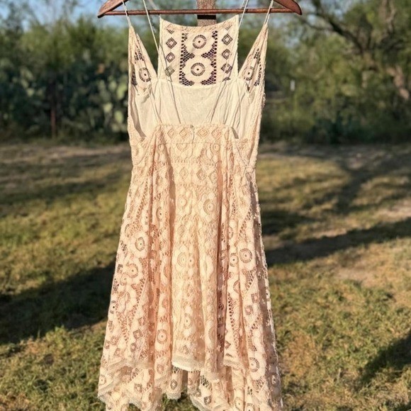 Free People Lace Handkerchief Dress XS/S