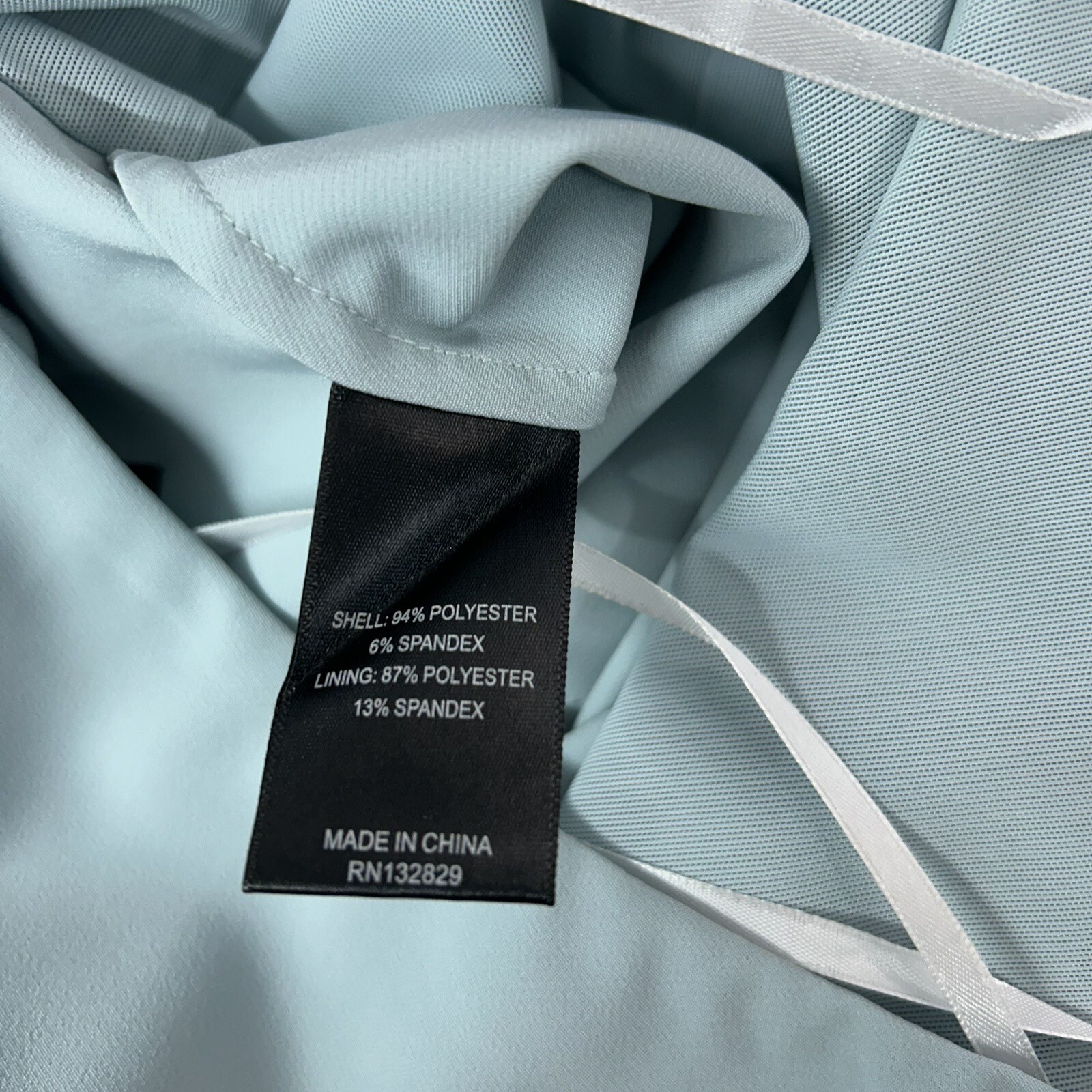 NEW Michael Costello Revolve One Shoulder Dress Womens Size XL Blue Cocktail