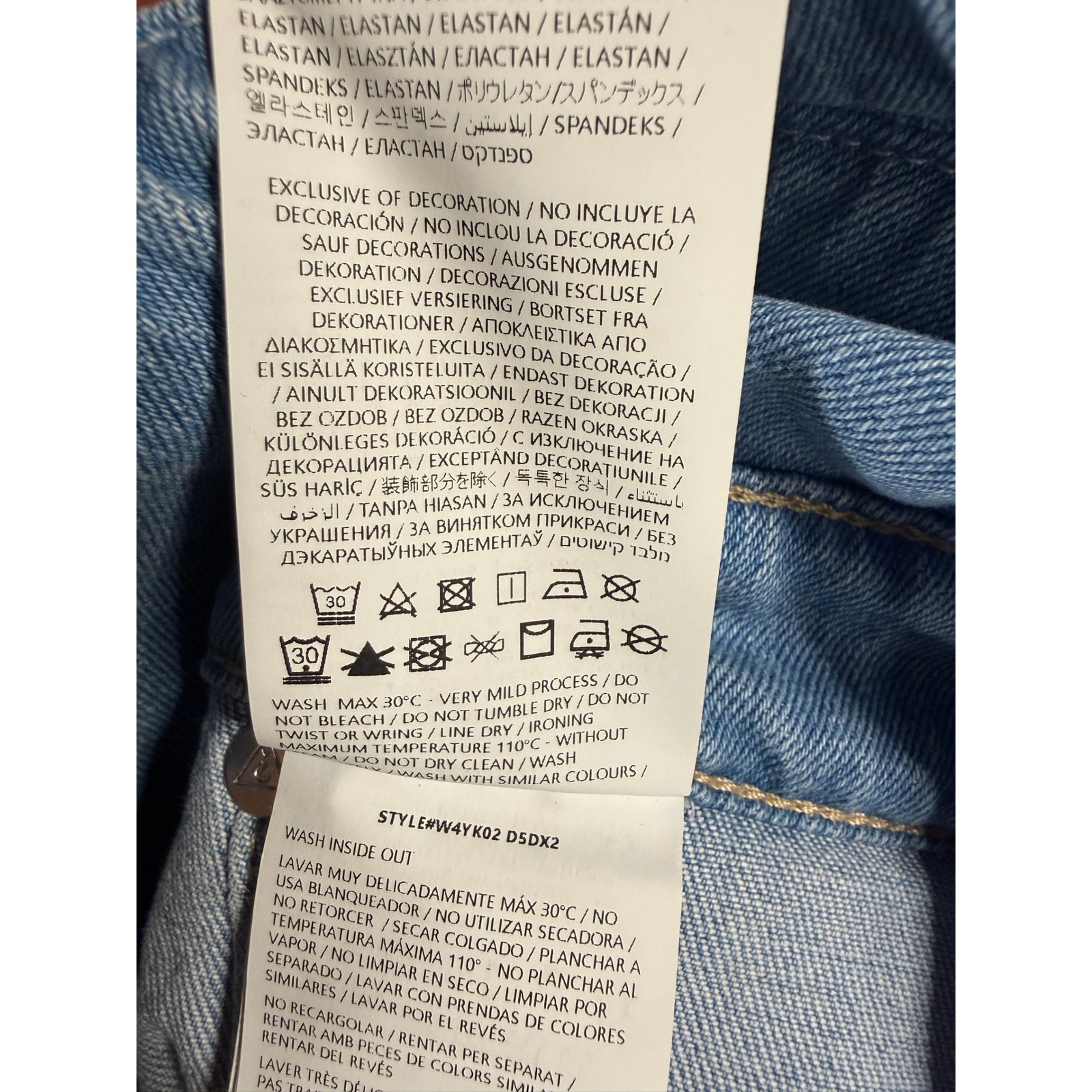 GUESS Lidia Denim Dress Light Star Blue Bodycon Mini Sweetheart Neck W4YK02D5DX2