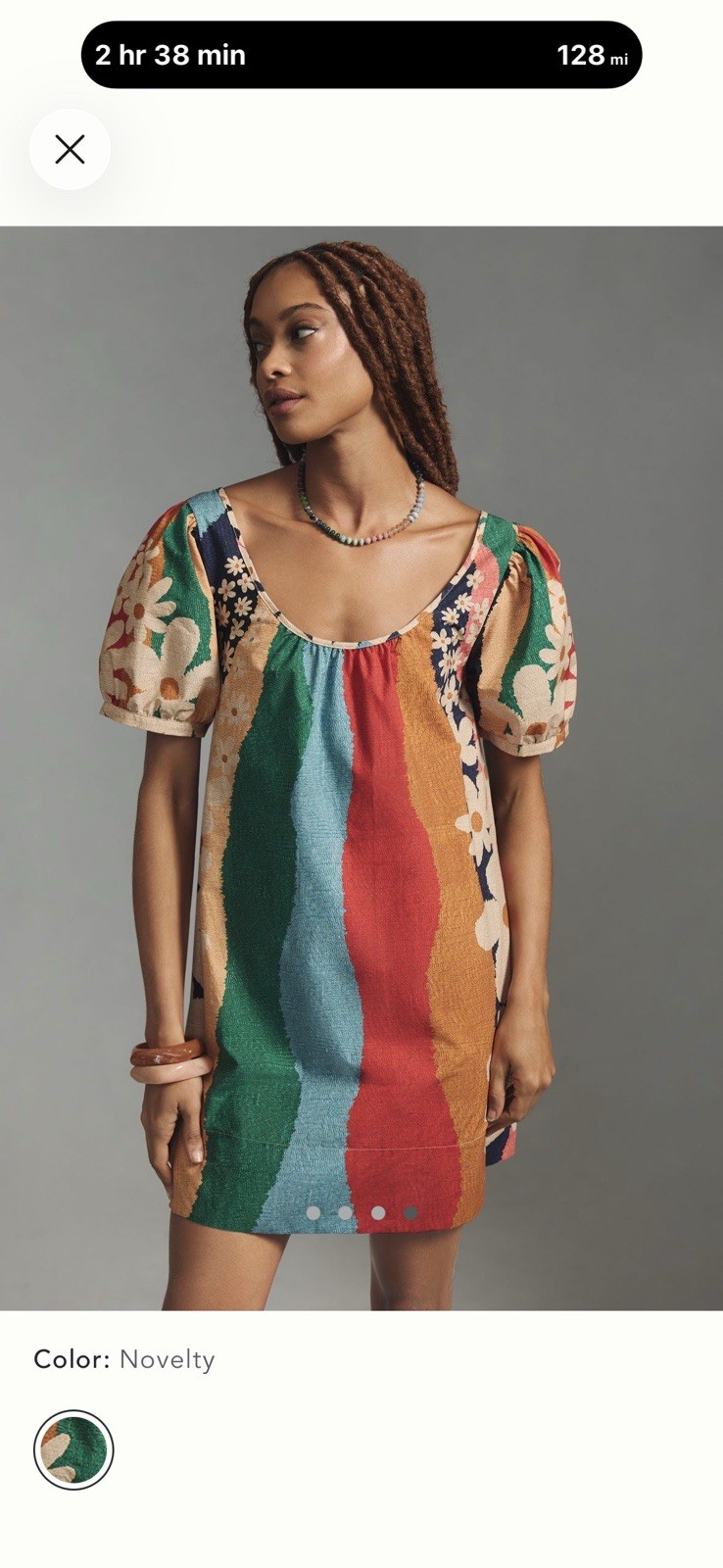 Farm Rio Super fun Daisy Mini Dress Medium Size Women’s