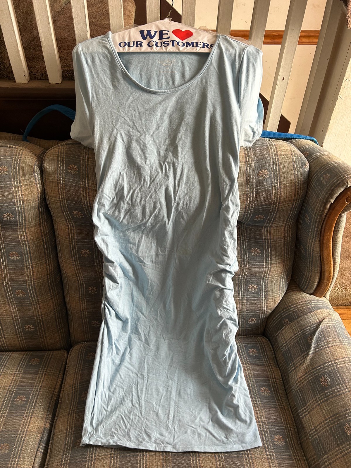 Baby Blue Isabel Maternity dress medium