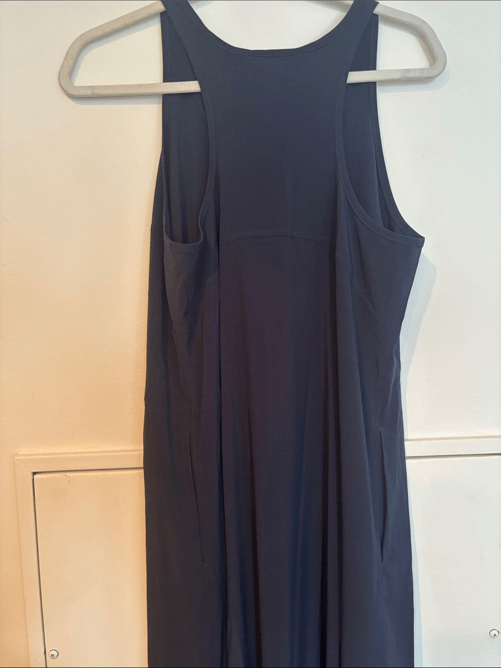 Athleta Women’s Presidio Traveler Maxi dress in Navy in a size Small