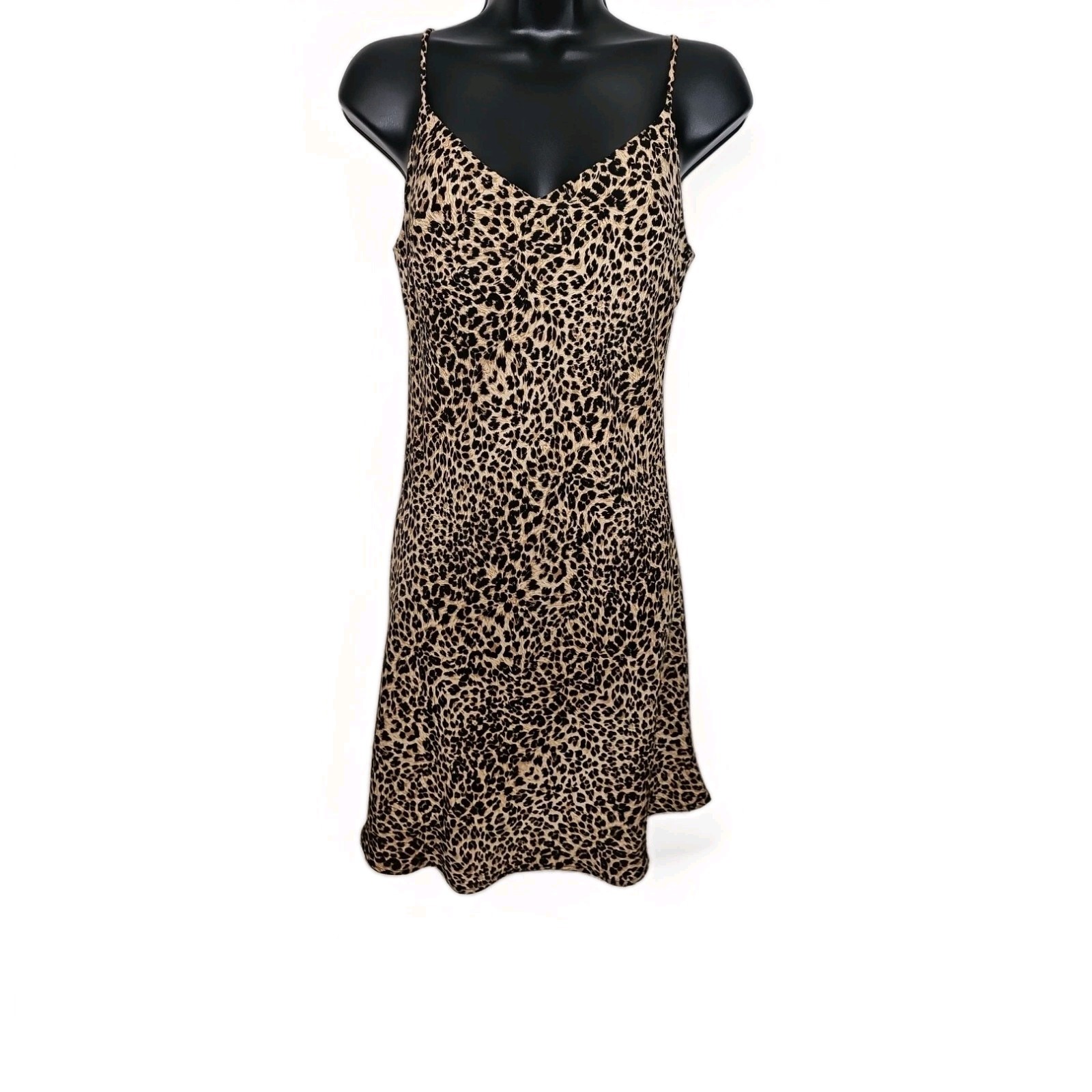 Urban Outfitters Leopard Print Slip Dress Audrey 3+1 Size M