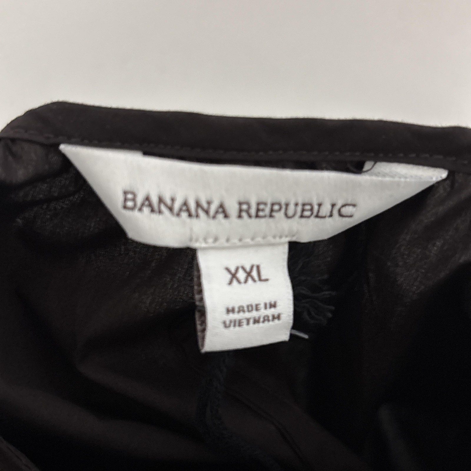 NEW Banana Republic Dress XXL Brown Cotton Eyelet Poplin Maxi Swing Sleeveless