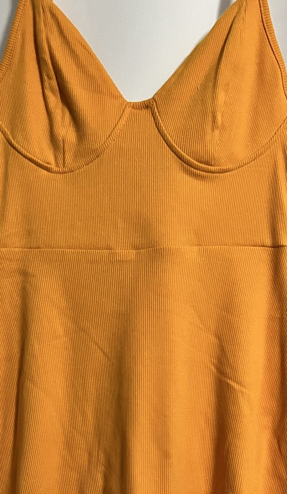 Wild Fable Women’s Gold/Yellow Rib Knit Skater Dress Size XS New -No Pocket