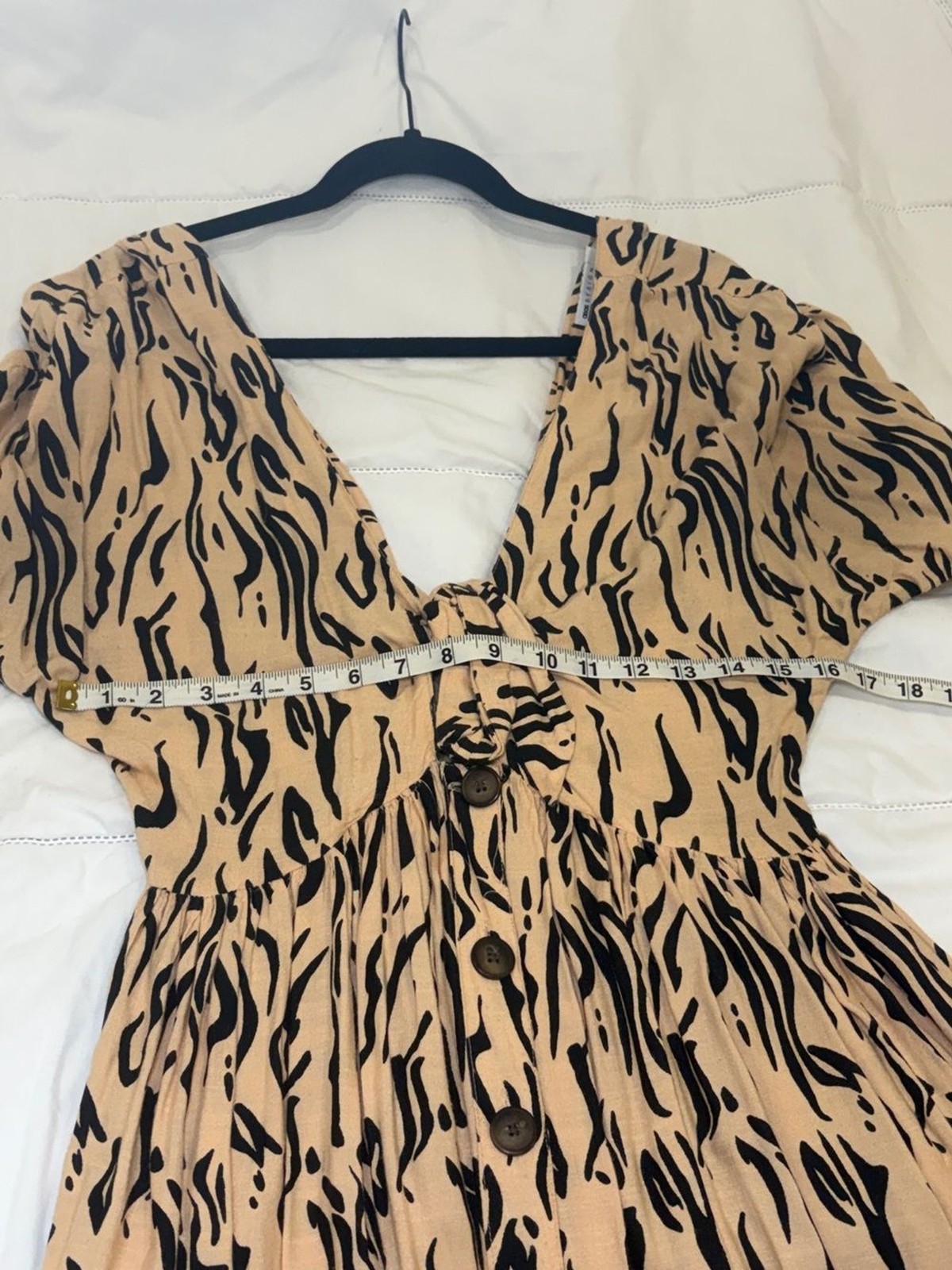 ASOS design animal print maxi dress size 6