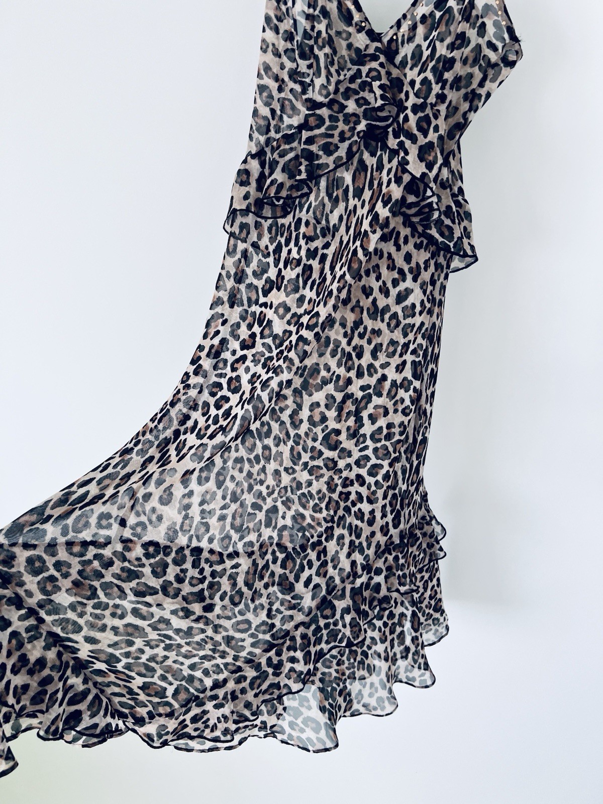 Victoria’s Secret Leopard Print Midi Dress – Size S