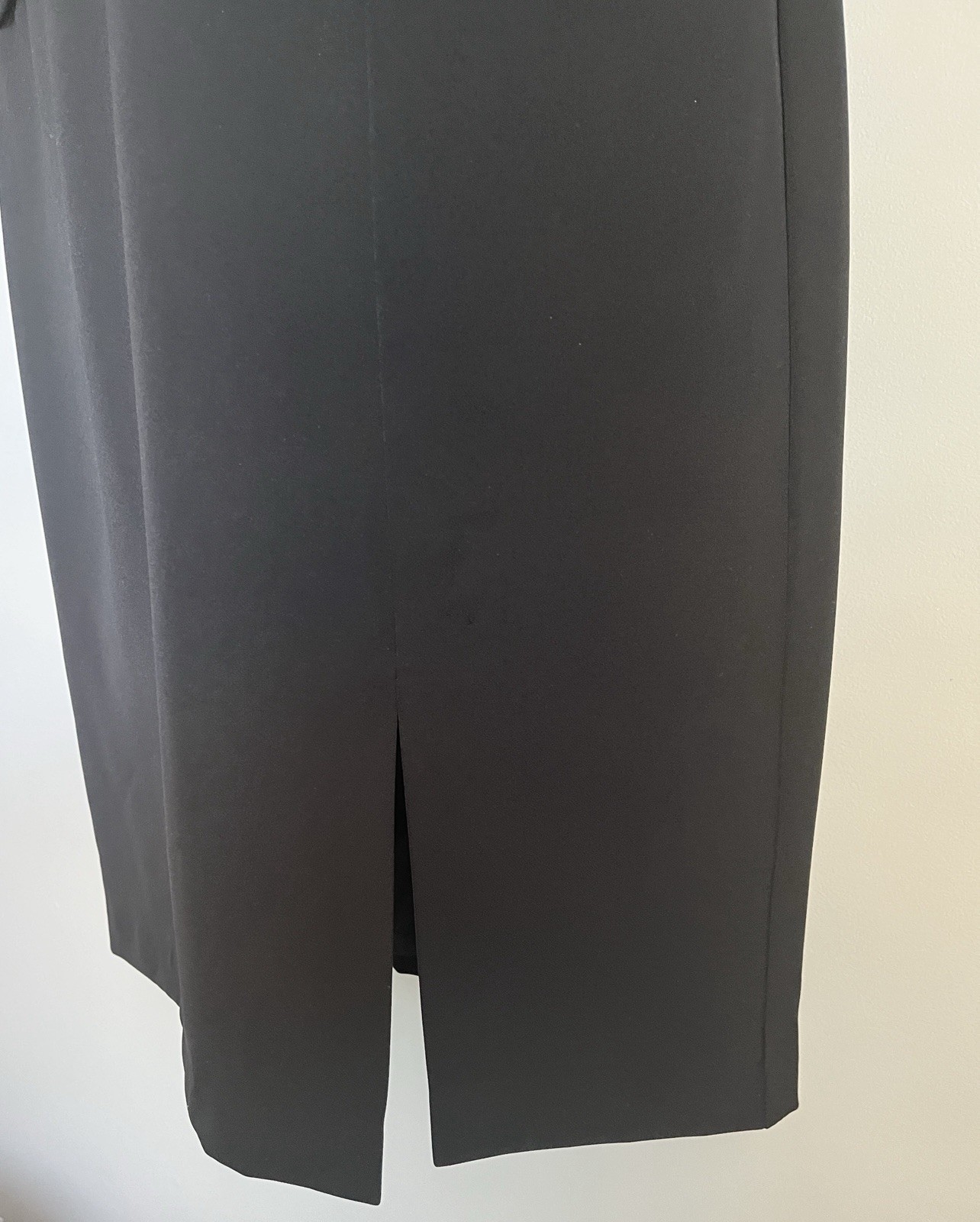 New Aidan Mattox Women’s Black Illusion Pleated Fit Flare Cocktail Dress Sz. 6