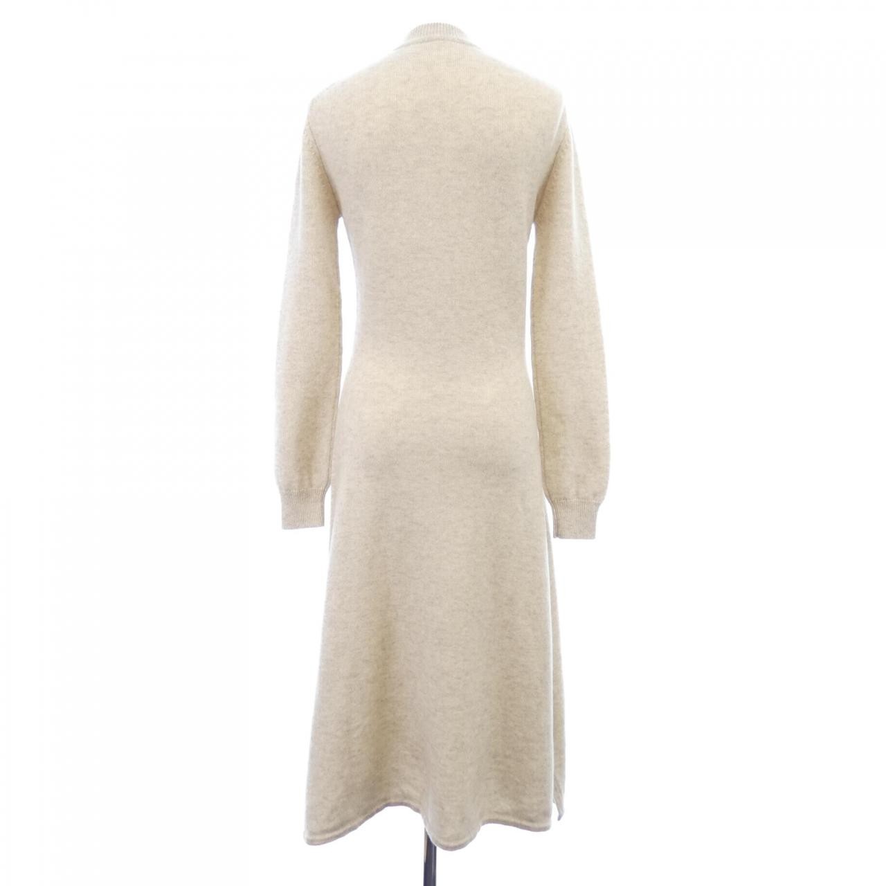 Authentic Hermès HERMES Long Sleeve Dress 3H2500D1 Dress #230-000-179-4983