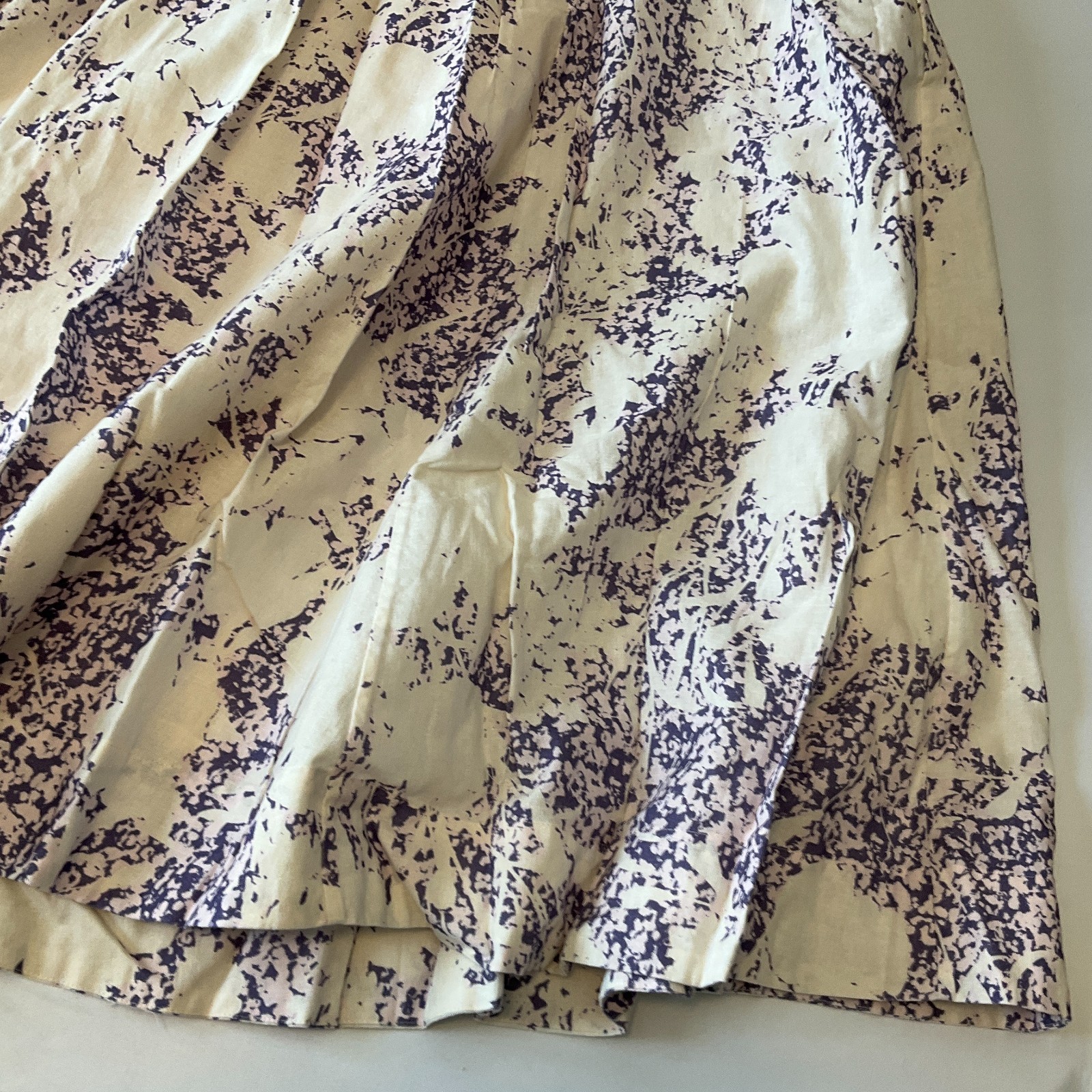 Aureta Open Back Sleeveless Maxi Dress Womens Size S Purple Lined Pockets Linen