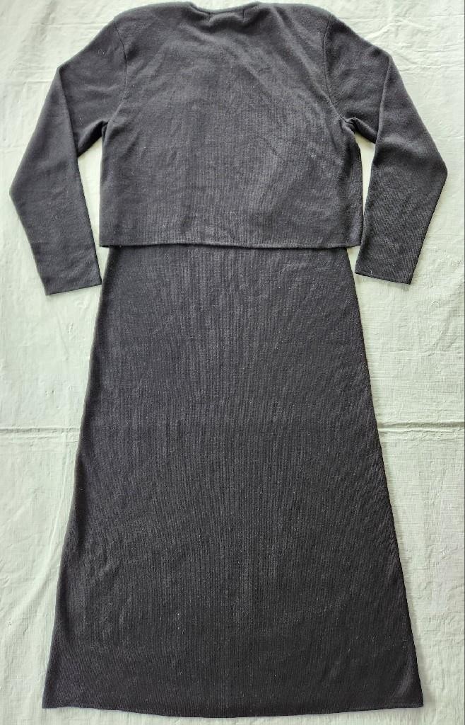 NWT Black Nina Leonard Petite Sweater Dress Tag Size P / PL