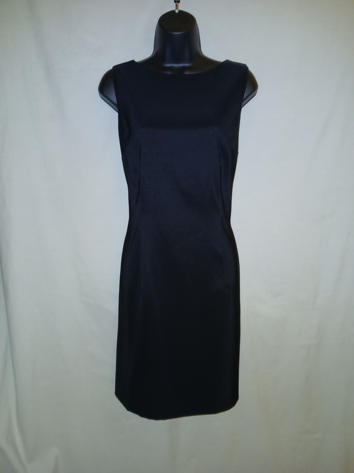 Womens Classy Black Sheath Dress! By: AGB Back Zip Size 14 Little Black Dress