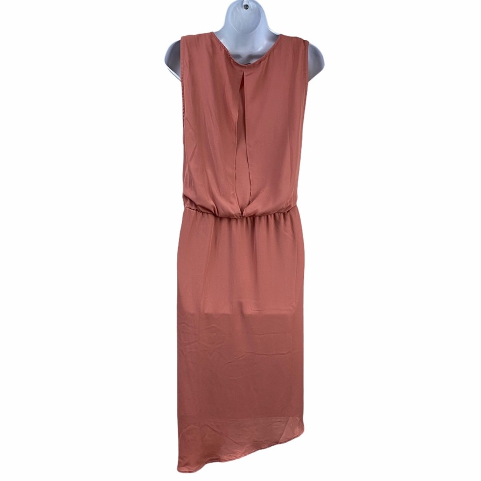 H by Halston Draped Asymmetrical Dress Sz 12