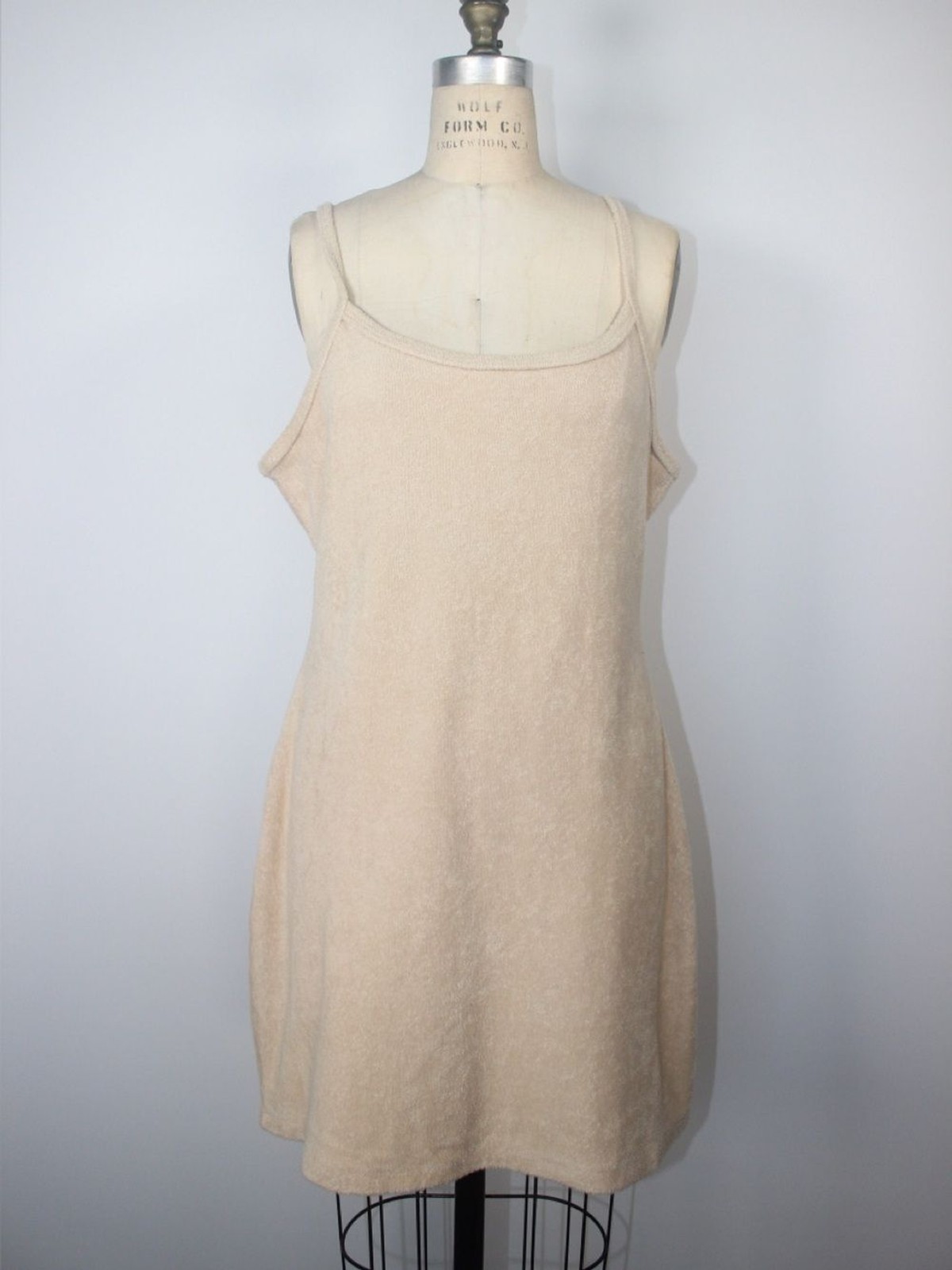 Abercrombie & Fitch Tan Terry Tank Dress