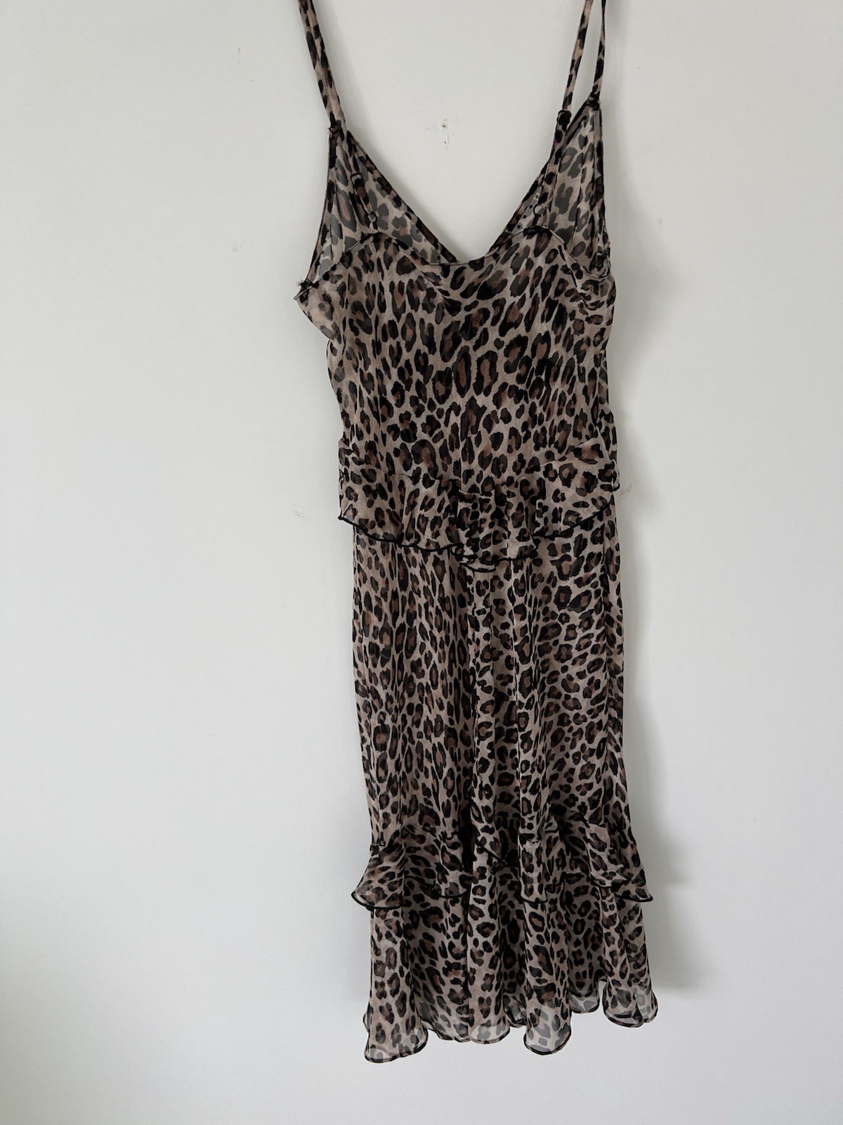 Victoria’s Secret Leopard Print Midi Dress – Size S