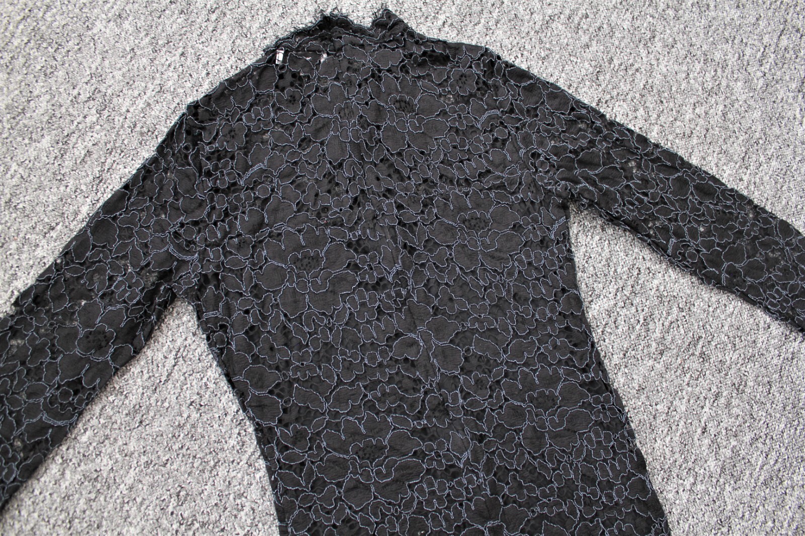 Second Female black lace dress, S, worn twice!