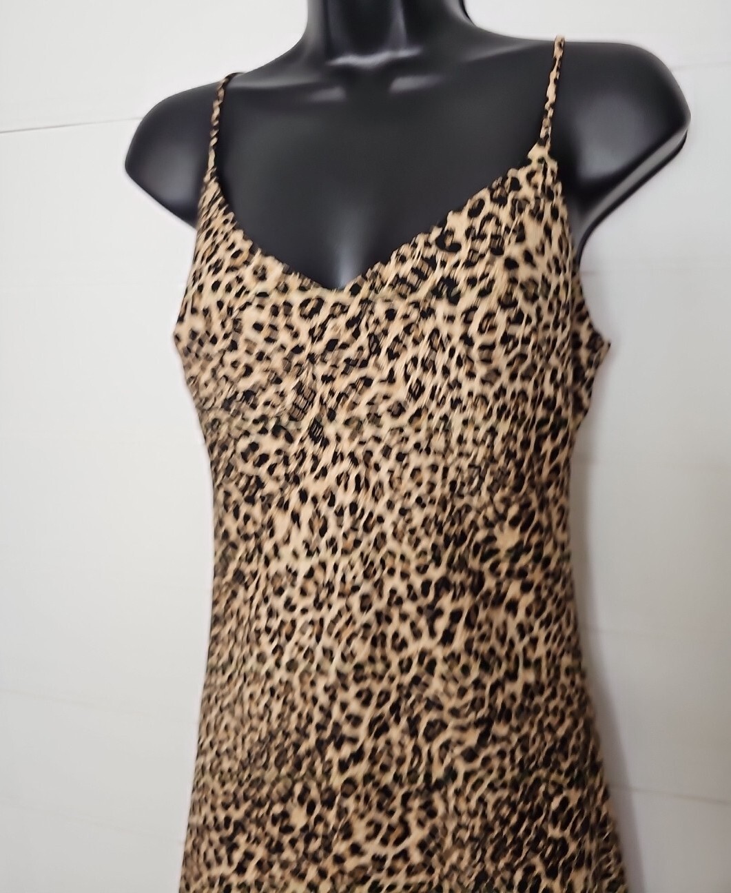 Urban Outfitters Leopard Print Slip Dress Audrey 3+1 Size M