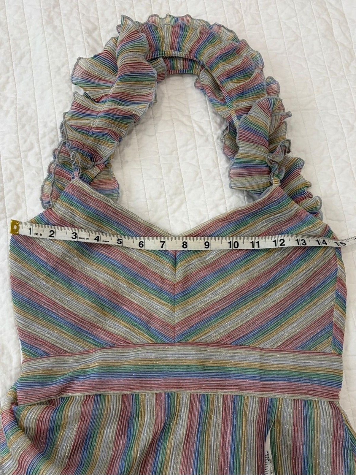 Saylor Revolve Garbine Minidress in Candy Stripe Multi color