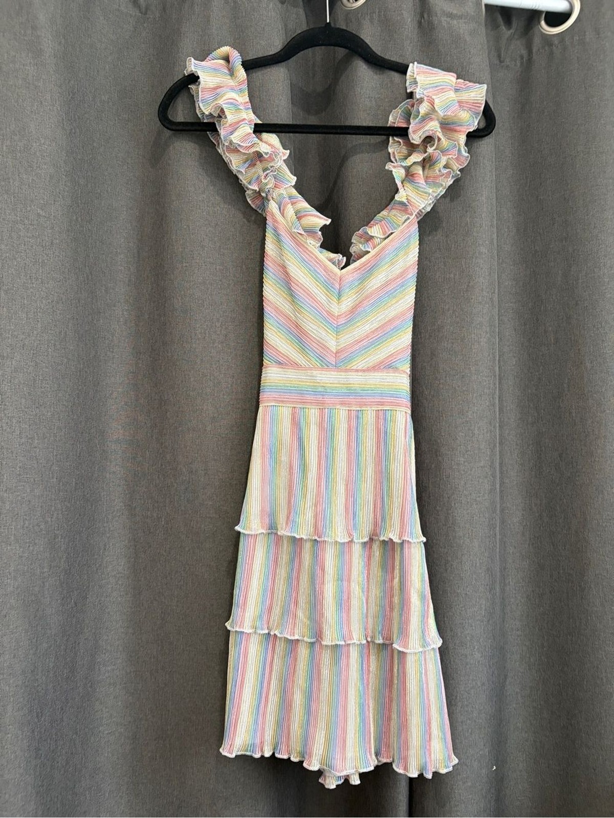 Saylor Revolve Garbine Minidress in Candy Stripe Multi color