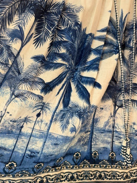 Farm Rio Dress, XL, Palm Tree design, Perfect Condition!