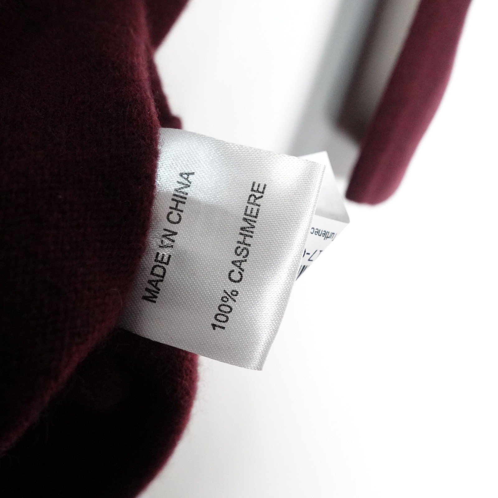 NWOT Quince Burgundy Mongolian Cashmere Turtleneck Midi Sweater Dress Women’s L