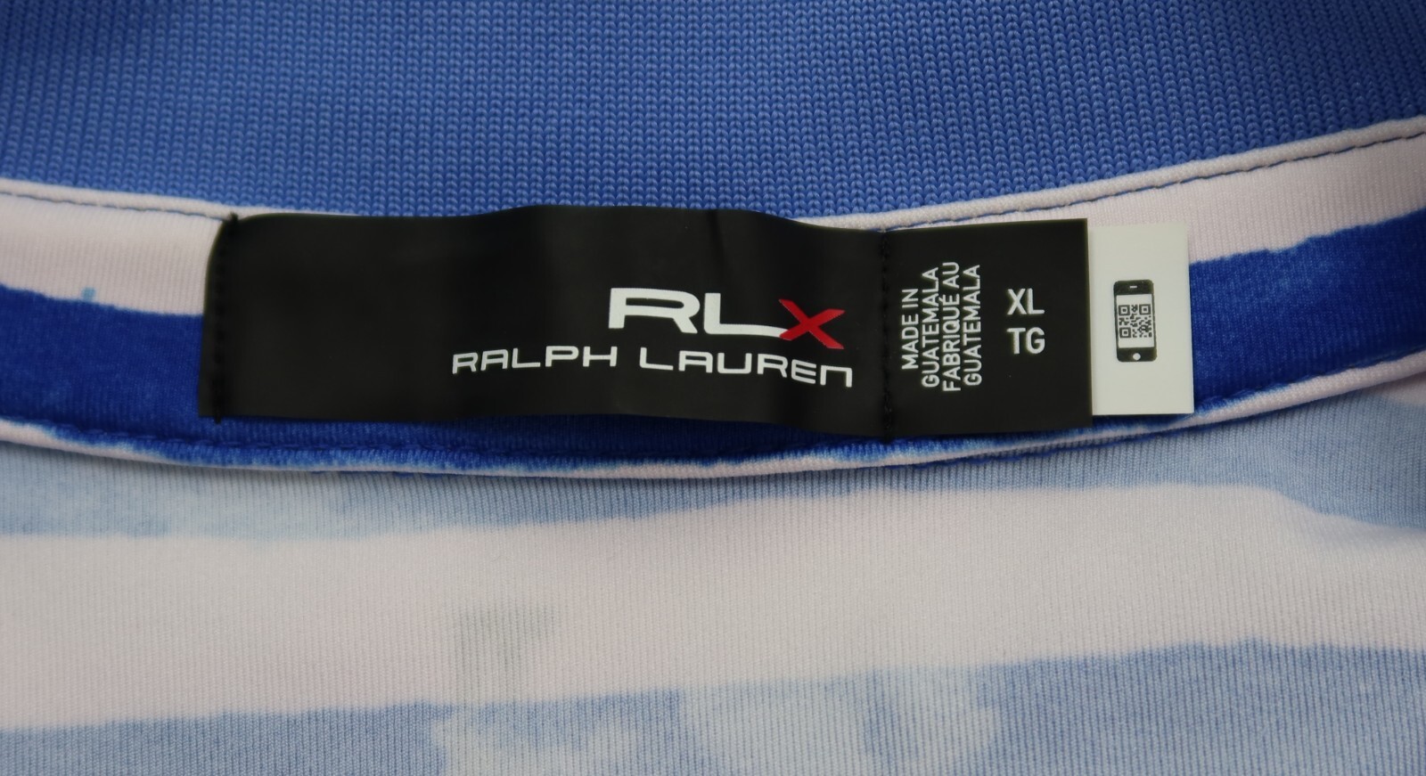 NEW! Ralph Lauren RLX GOLF Performance Interlock Striped Polo Dress Sz XL