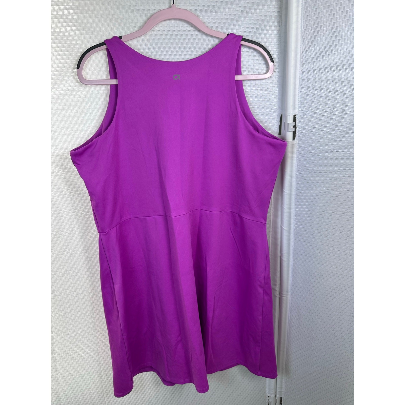 GAP Women’s Shelf Bra Active Tank Tennis PICKLEBALL PURPLE Dress Pink Size XXL