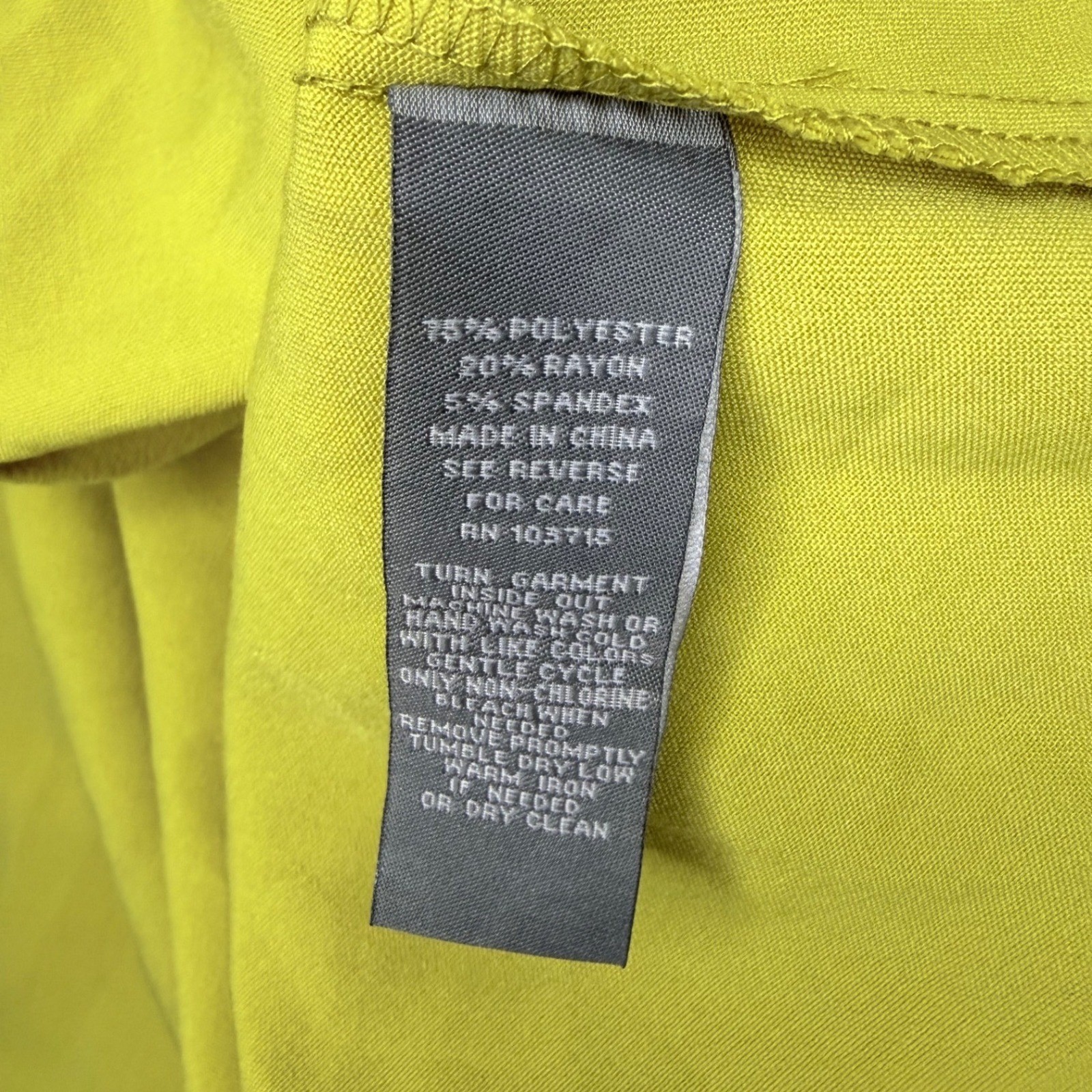 Sharagano Shirt Dress Womens 6 Yellow Excellent Roll Tab Sleeve Belted A-Line