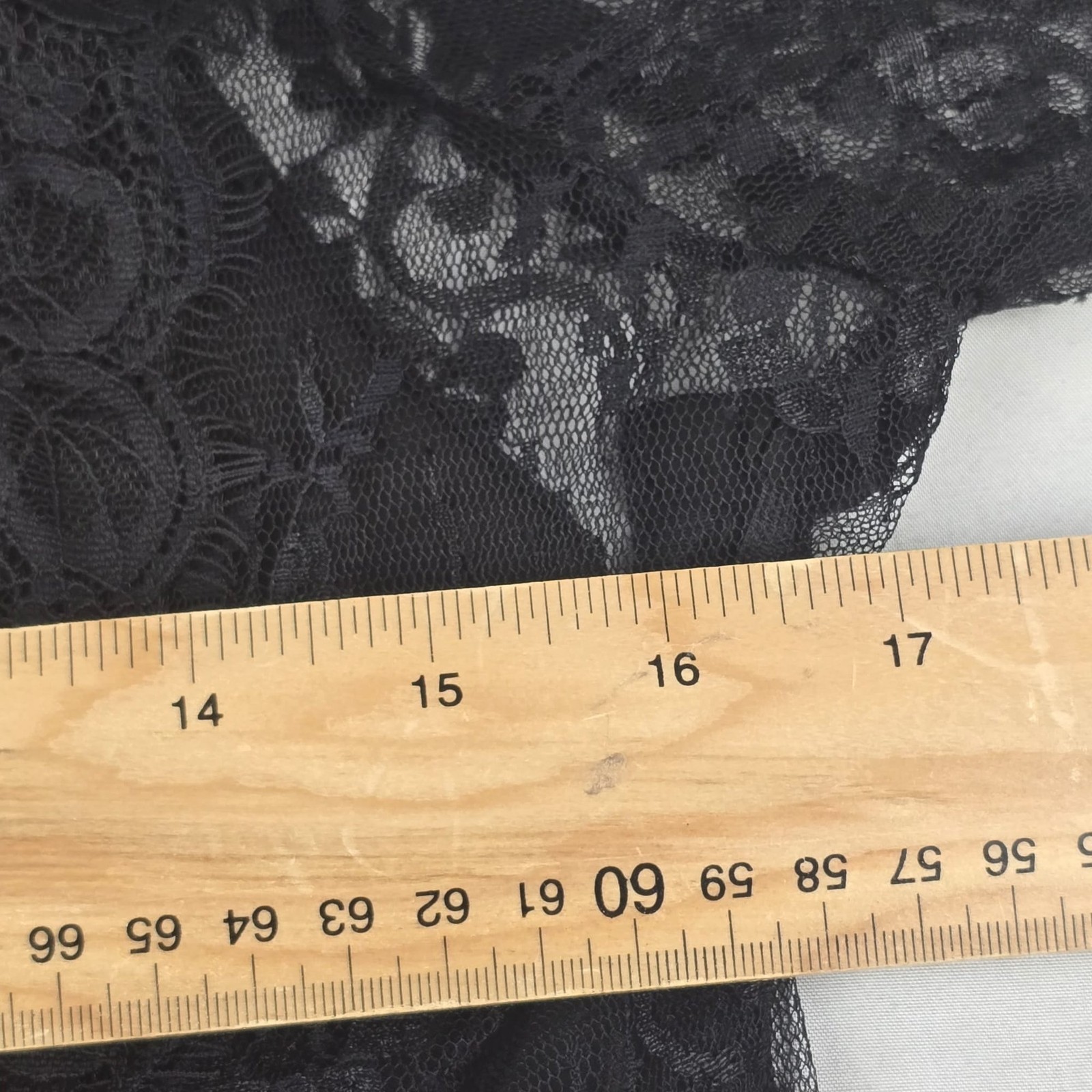 Zara Black Lace Pleated Mini Dress Sheer Long Sleeve Gothic Party Evening Size M