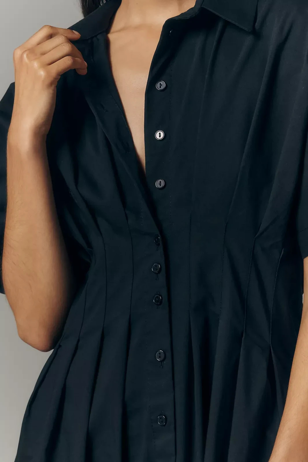 Anthropologie- Tobie Shirt Dress by Exquise