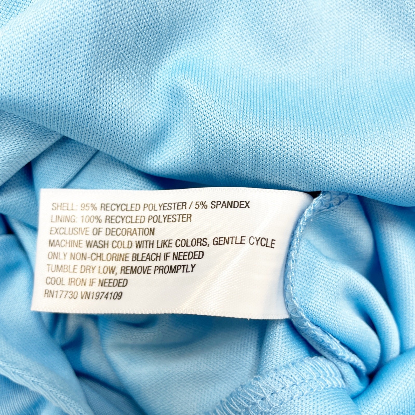 Future Collective Women s Long Sleeve Ruffle Maxi Dress Light Blue Size Small