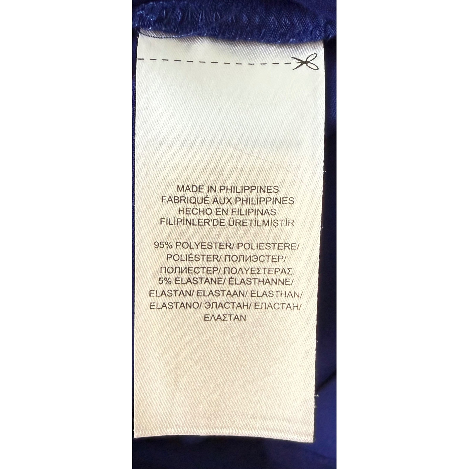 Lauren Ralph Lauren Blue Faux Wrap Dress Jersey Sheath Size 16 NWT