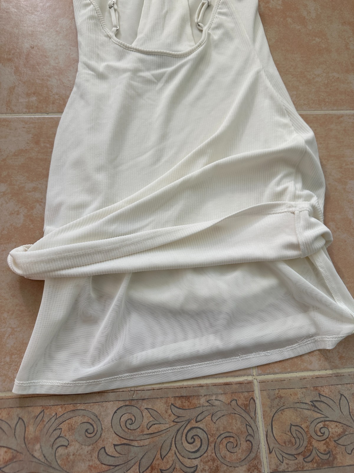 h:ours Paolo Mini Dress White Size XS -NEW
