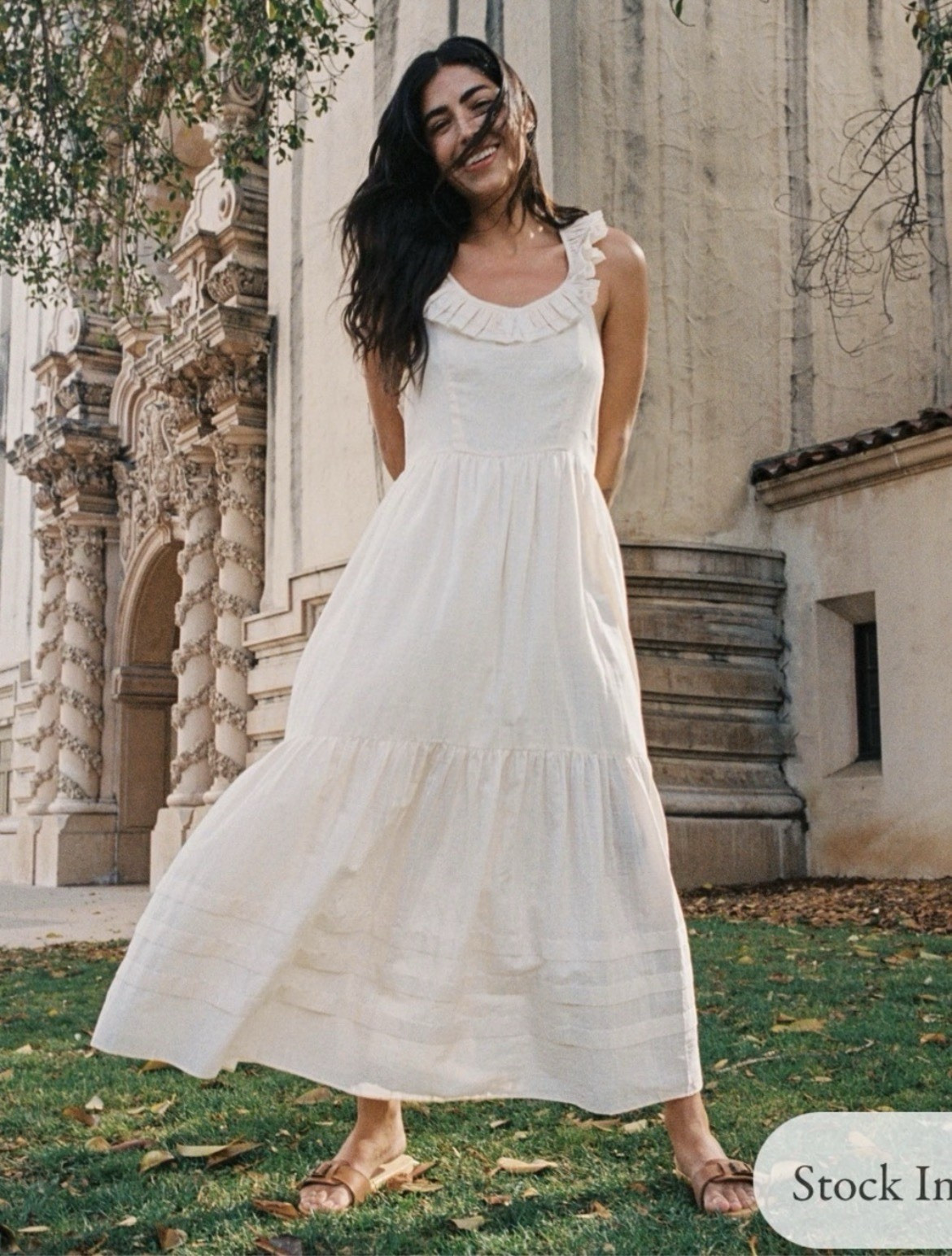 Christy Dawn Clemence Pearl Midi Dress M NWT Bridal Cottagecore Boho