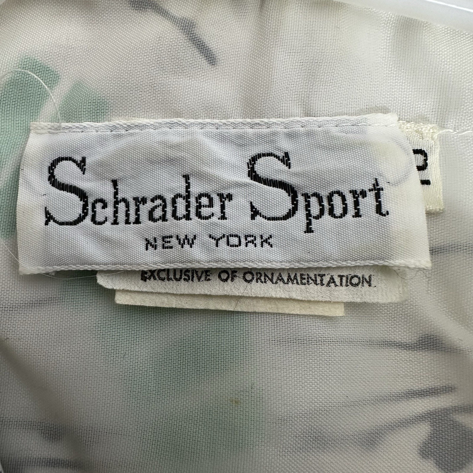 Vintage Schrader Sport New York Multicolor Lightweight Belted Midi Dress 10