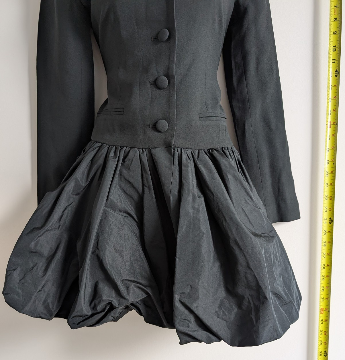 J Crew Lady Jacket Mixy Dress Womens 2 Black Mini Quiet Luxury Old Money Minimal