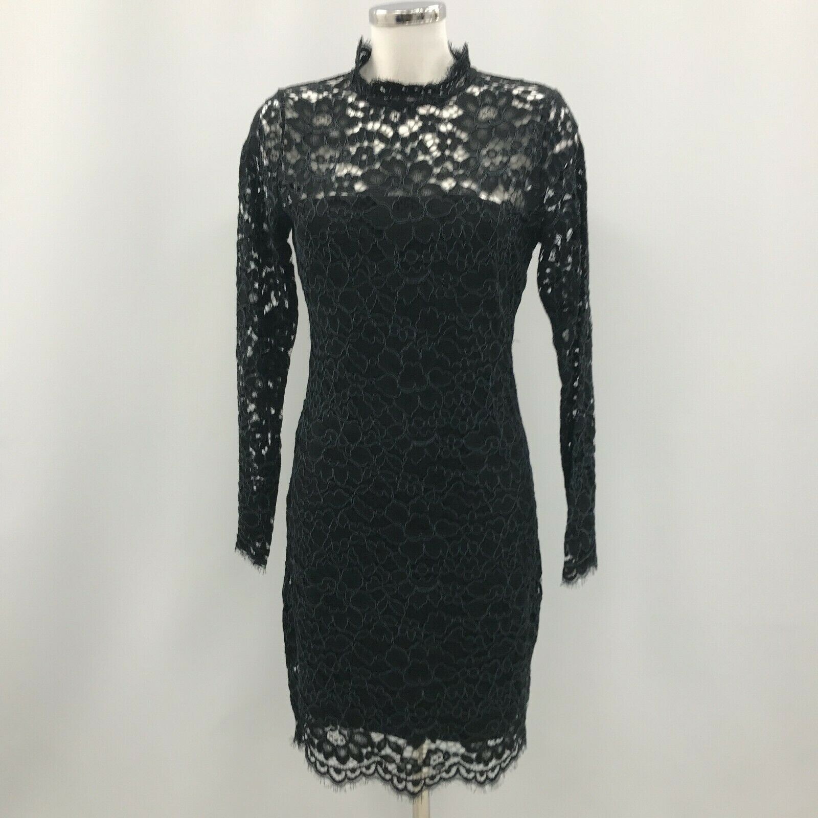 Second Female black lace dress, S, worn twice!