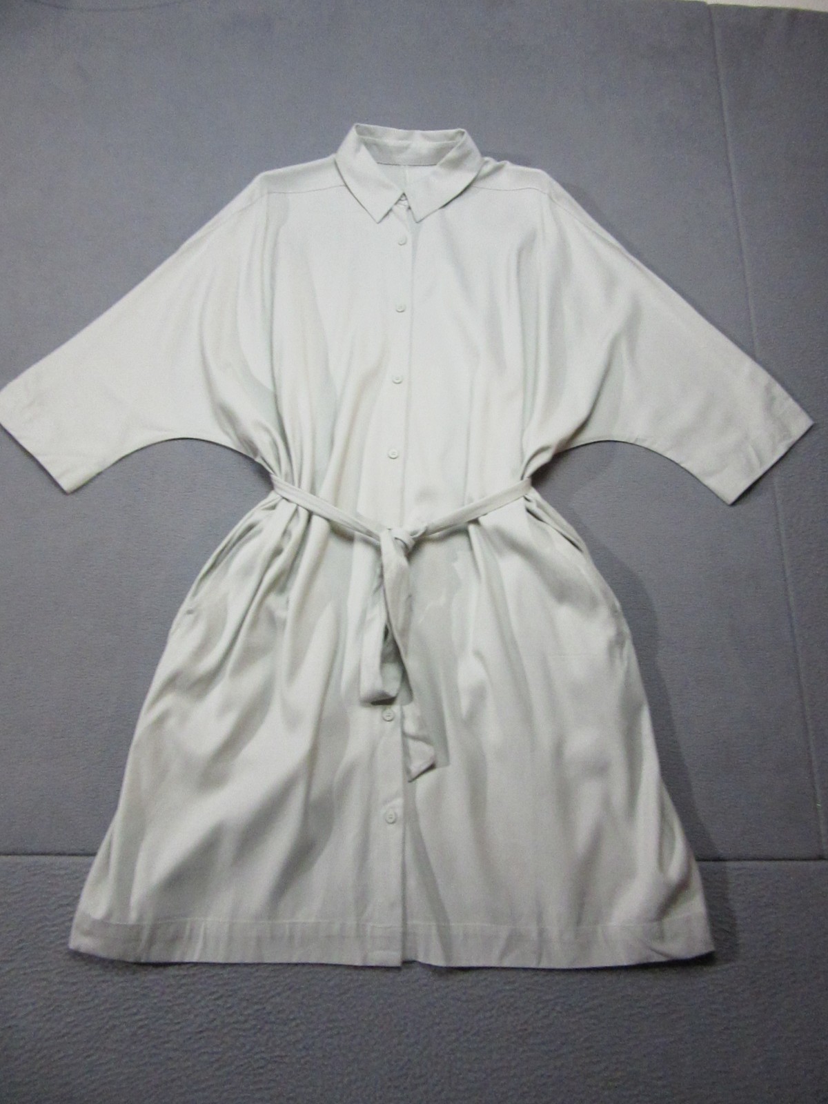 Lululemon Dress Womens 10 Gray Perfectly Poised Fit & Flare On the Move Stretch
