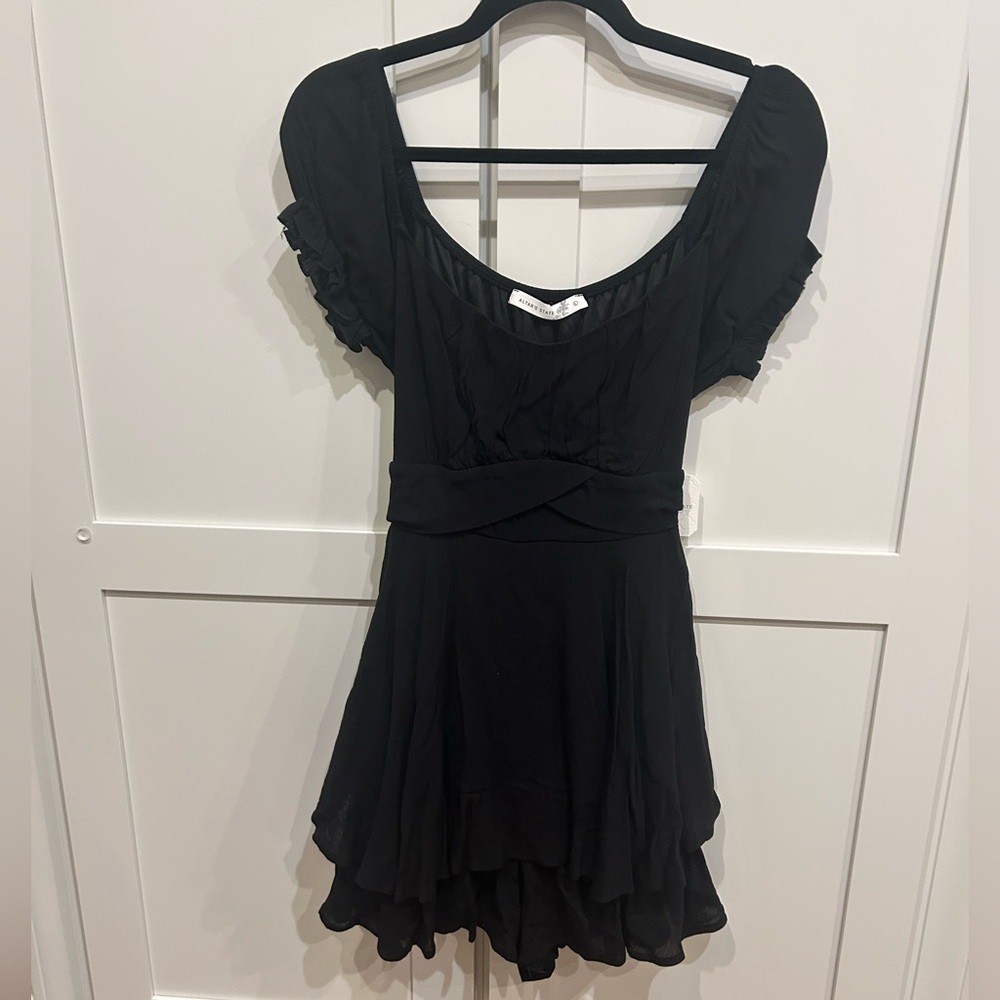 Altar’d State Elegant Black Dress