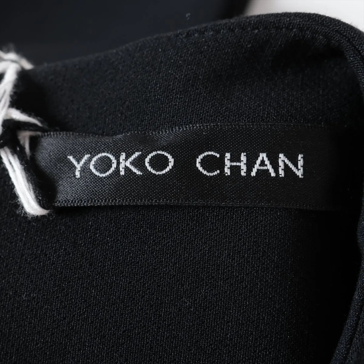 YOKO CHAN Polyester × Rayon Dress 36 Ladies’ Black YCD-119-454