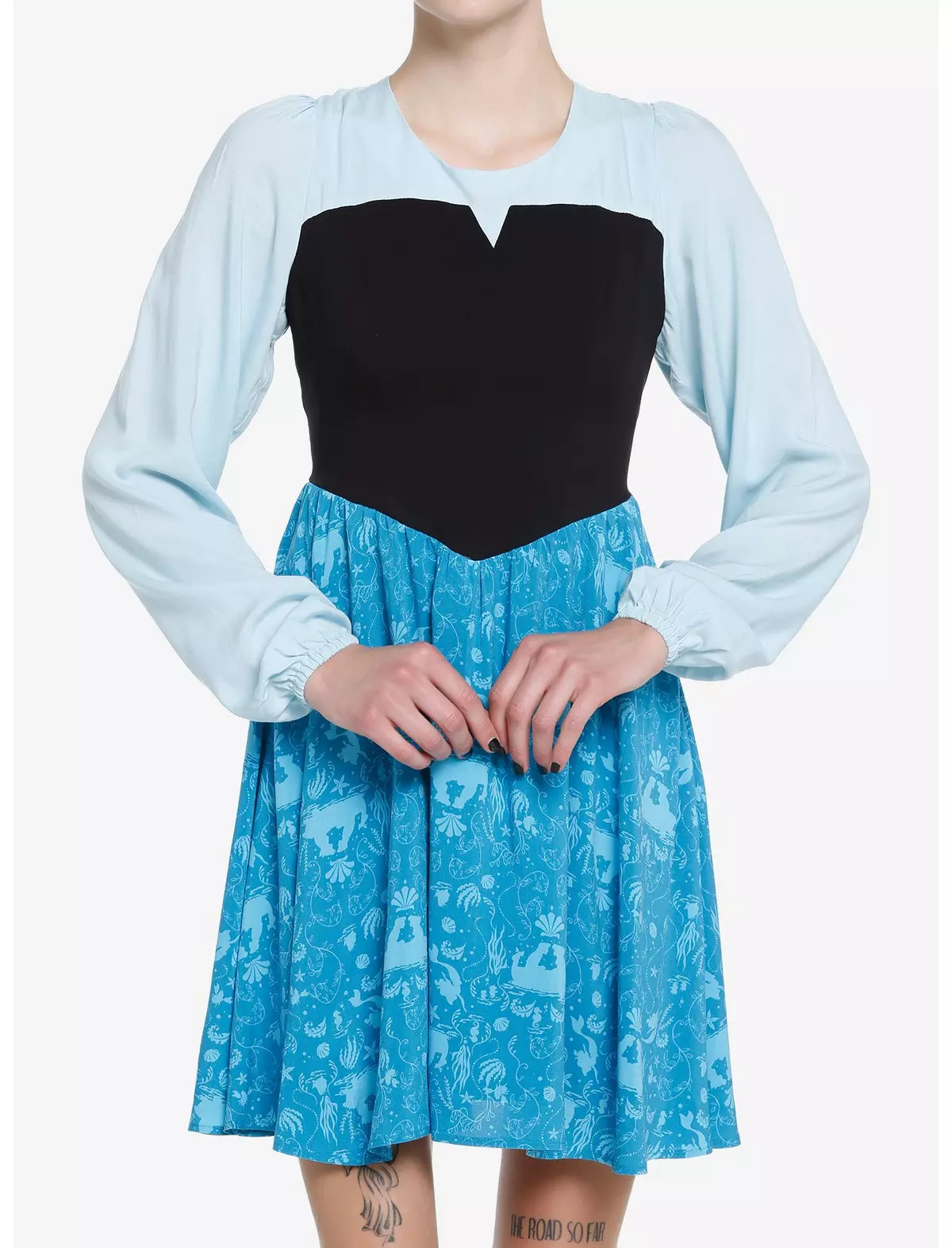 Disney The Little Mermaid Ariel Cosplay Disneybound Dress XS, S, M, L, XL