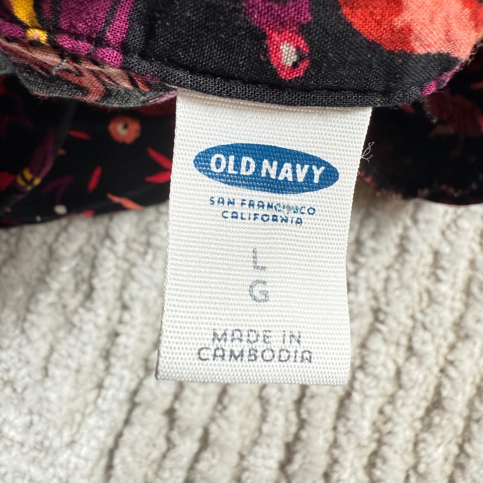 Old Navy Babydoll Dress Womens L Mini Bohemian Peasant Romantic Flowy Whimsigoth